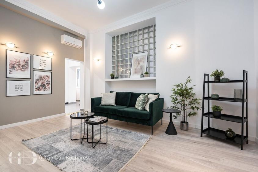 Apartament cu 5 camere, mobilat în Cișmigiu