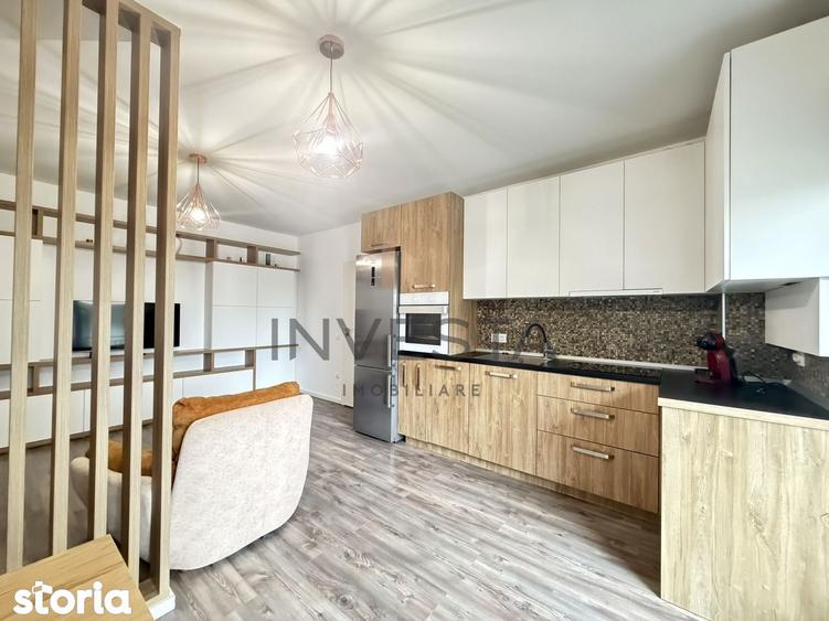Apartament cu 2 camere semidecomandat, mobilat în Europa