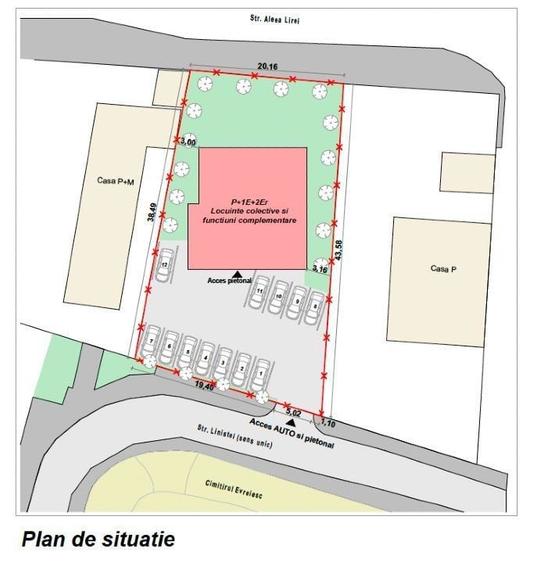 Teren Construcții intravilan de 930 mp, în Lipovei