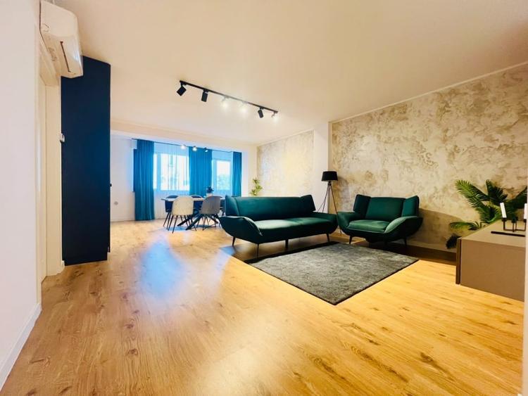 Apartament cu 2 camere semidecomandat, mobilat în Pipera
