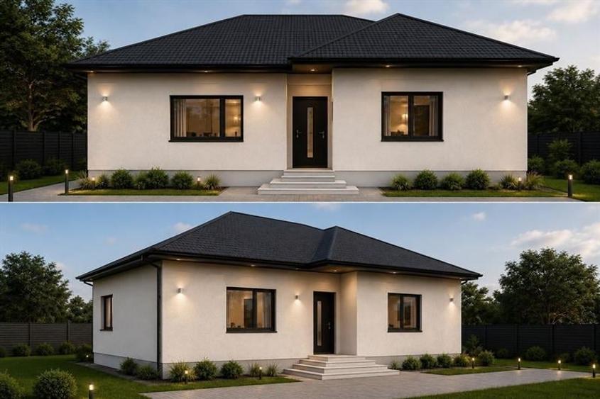 Casă individuală cu 4 camere cu Teren 410 Mp în Bariera Vâlcii