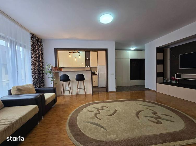 Apartament cu 2 camere semidecomandat, mobilat în Dobroești