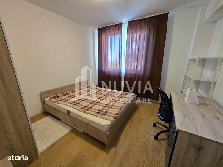 Apartament cu 3 camere decomandat, mobilat în Central