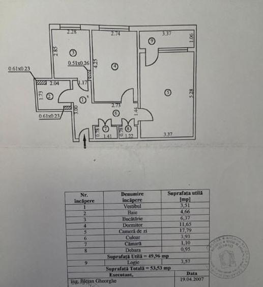 Apartament cu 2 camere decomandat, mobilat în Dristor