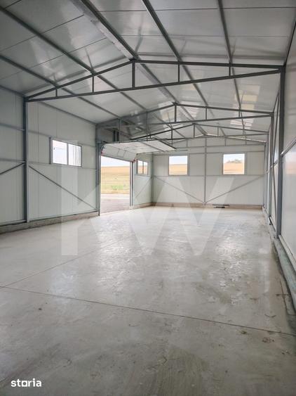 Hala industriala noua de inchiriat 176 mp utili, periferie Sibiu - - 2