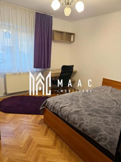 Apartament cu 3 camere decomandat, mobilat în Central