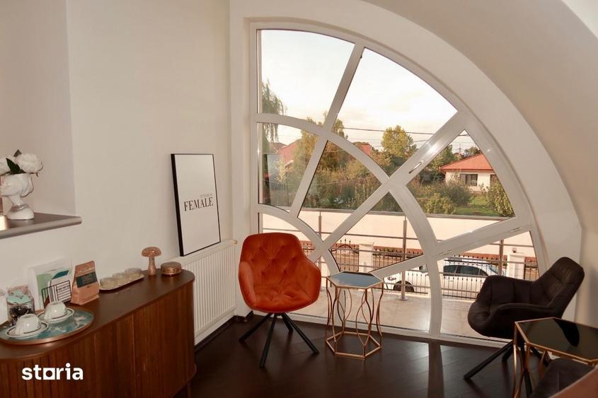 Casă cu 6 camere semidecomandat cu Teren 1400 Mp în Sânmartin
