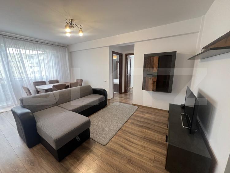 Apartament cu 3 camere semidecomandat, mobilat în Florești
