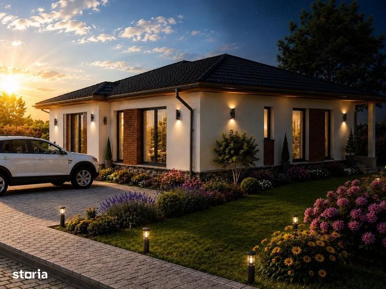Casa pe un singur nivel la cheie, 150 mp,teren 650 mp,LIVEZENI - 1