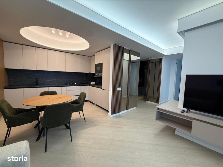 Apartament cu 3 camere, mobilat în Central