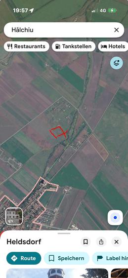 Teren de 1712 mp, în Exterior Vest