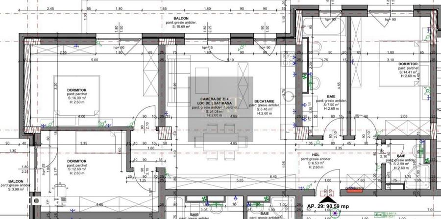 Apartament 4 camere, 90 mp, etajul 1, Beta Residence - 6