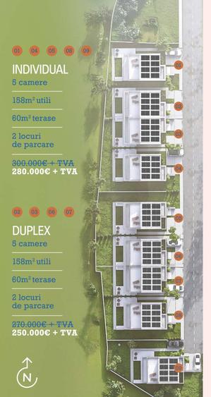 Casă individuală cu 5 camere cu Canalizare în Est