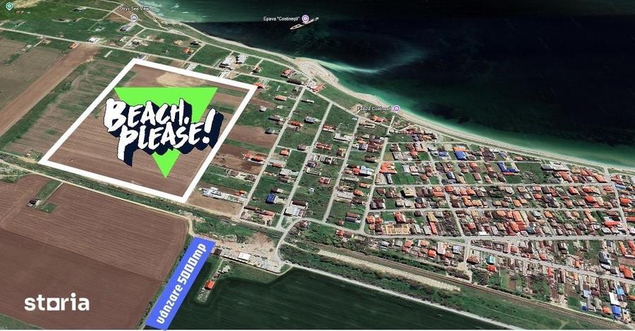 Teren de 2000 mp, în Central