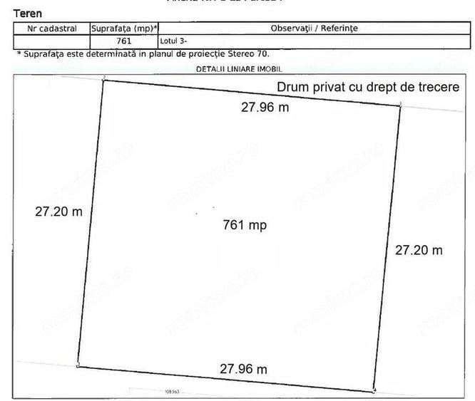 Teren de 761 mp, în Prejmer