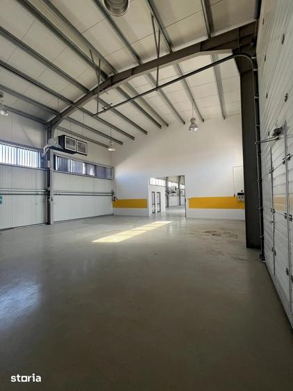 Hala moderna, 600 mp, showroom, depozit, birouri, 6m inaltime, Floresti - 8