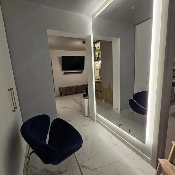 Apartament cu 2 camere semidecomandat în Central