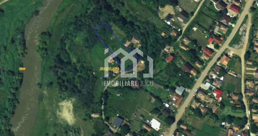 Teren de 1750 mp, în Jucu