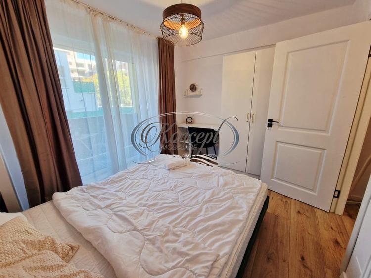 Apartament cu 2 camere semidecomandat, mobilat în Dâmbul Rotund