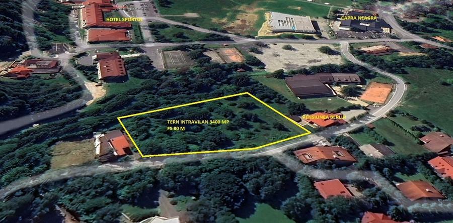 Teren Construcții intravilan de 3500 mp, în Poiana Brașov