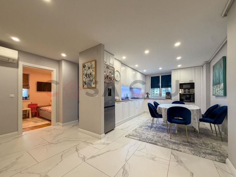Apartament cu 4 camere decomandat, mobilat în Mănăștur