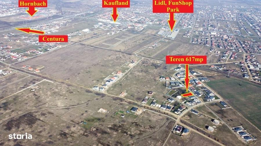 Teren 617 mp in Mosnita Noua toate utilitatile, locatie excelenta! - 5