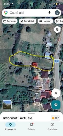 Teren Construcții intravilan de 1000 mp, în Ciurea