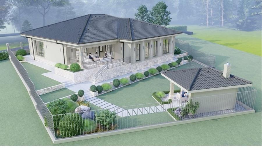 Vand teren cu proiect de casa aprobat zona dealuri Gheorghe Doja Oradea 996 mp - 3