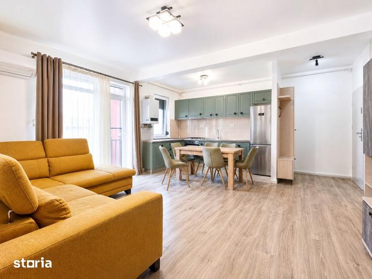 Apartament cu 3 camere, mobilat în Giroc