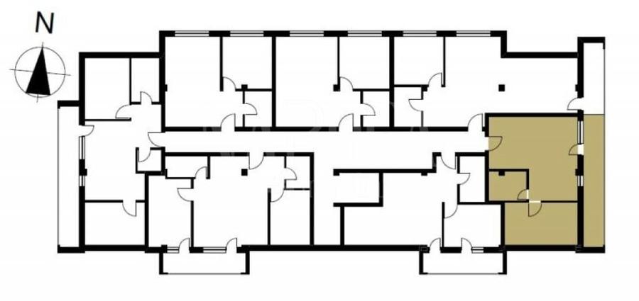 Apartament cu 2 camere semidecomandat în Florești — fotografia 3
