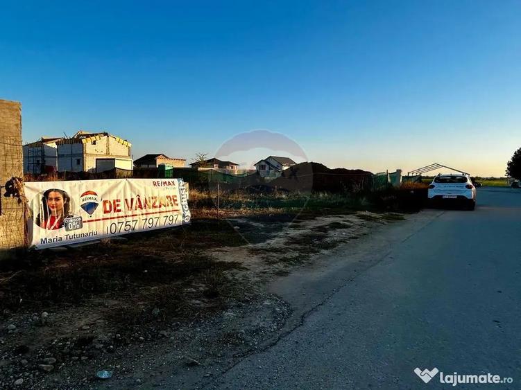 Teren de 1193 mp, în Malu Mare