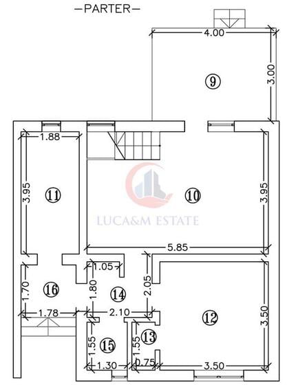 Duplex cu 3 camere cu Canalizare în Bucovăț (Remetea Mare)