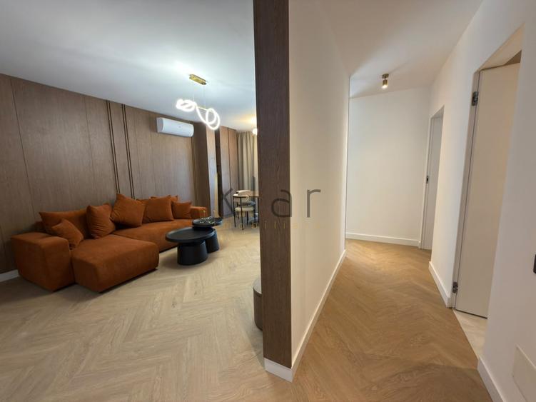 Apartament cu 3 camere semidecomandat, mobilat în Mărăști