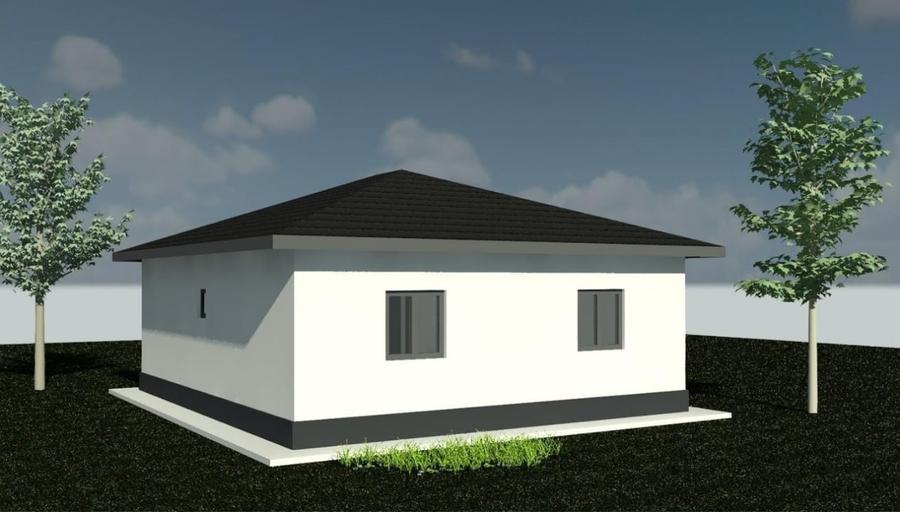 Casă individuală cu 4 camere cu Teren 355 Mp în Podari