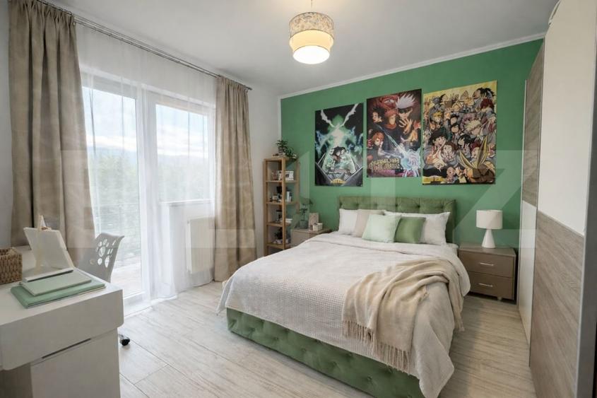 Duplex cu 4 camere cu Canalizare în Florești