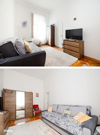 Apartament 1 camera, etaj 2, termoteca, central - M.Eminescu - 1