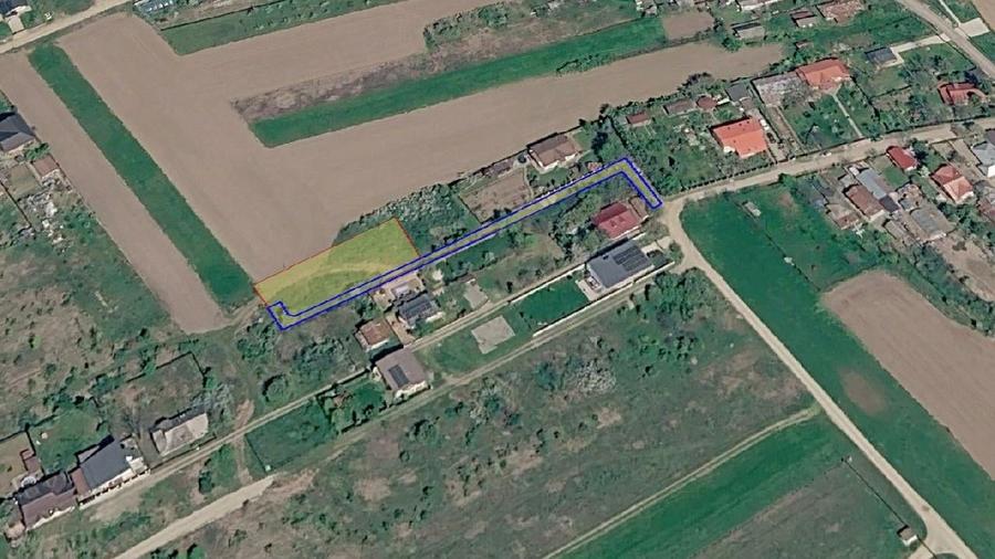 Teren Construcții intravilan de 875 mp, în Ciolpani