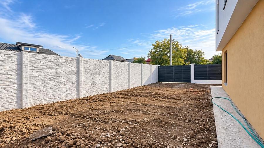 Casă cu 4 camere cu Teren 200 Mp în Exterior Est