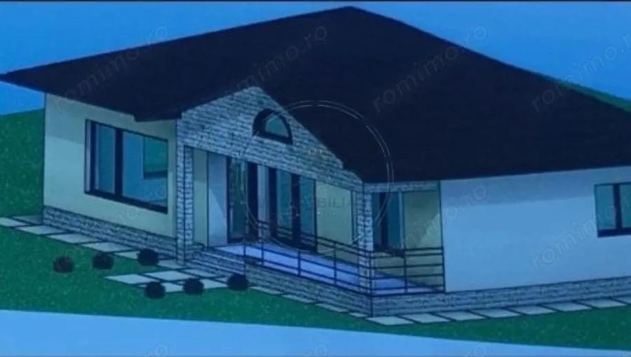 Casă cu 2 camere cu Teren 500 Mp în Central
