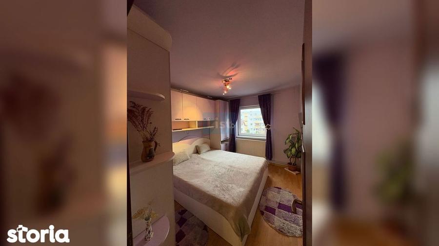 Apartament cu 3 camere decomandat, mobilat în Între Lacuri