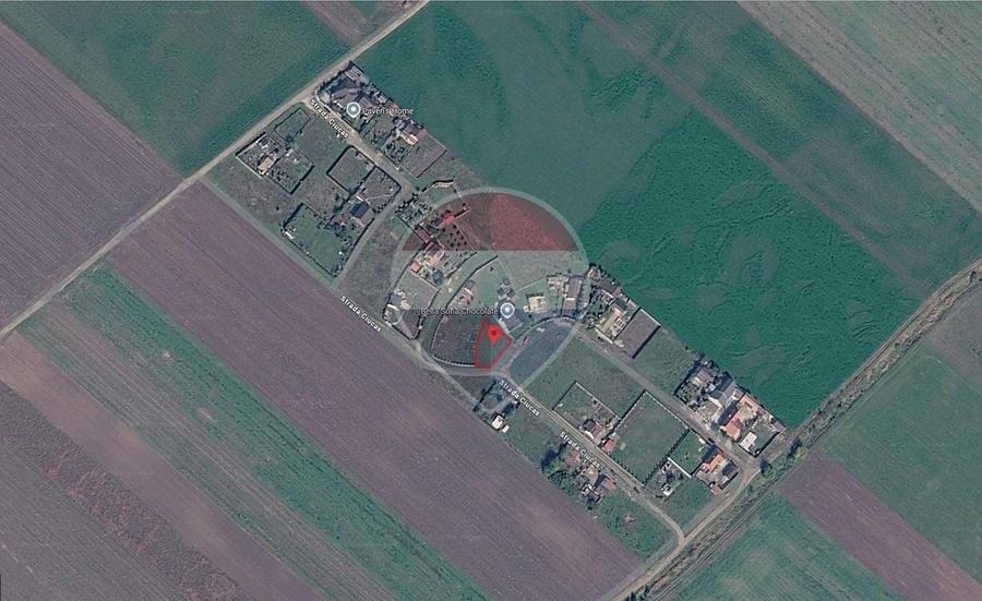 Teren Construcții intravilan de 503 mp, în Hălchiu