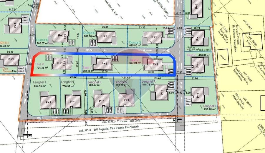 Teren Construcții intravilan de 704 mp, în Săcălășeni