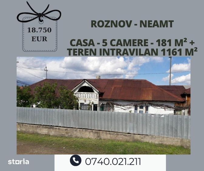Casă cu 5 camere cu Teren 1116 Mp în Central