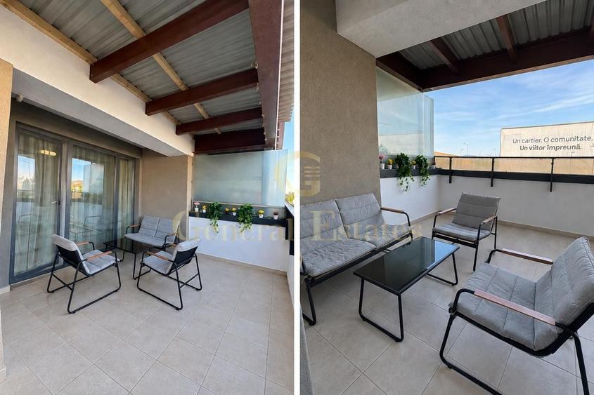 Apartament cu 2 camere decomandat în Tractorul