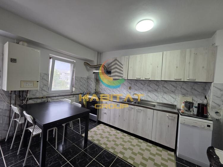 Apartament cu 3 camere semidecomandat, mobilat în Aviației