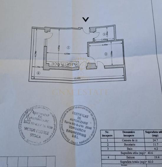 Apartament cu 2 camere semidecomandat, mobilat în Păcii