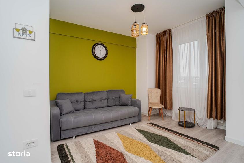 De inchiriat-Apartament 1 camera Visoianu/ etaj 2/ bloc nou - 3