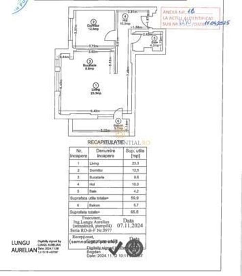 Apartament 2 camere complet mobilat si utilat | Ivory Residence Pipera - 8
