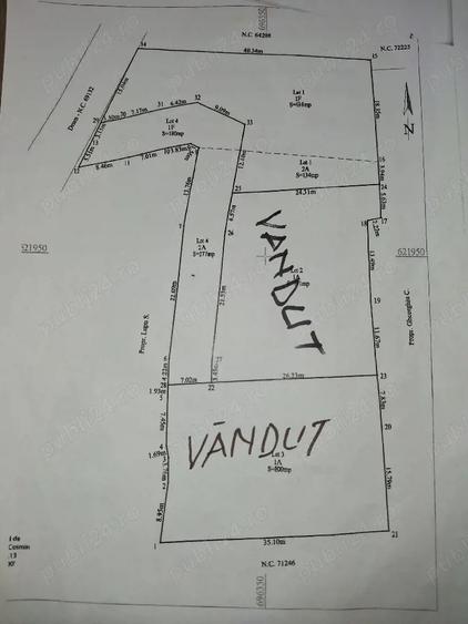 Teren de 772 mp, în Lunca Cetățuii