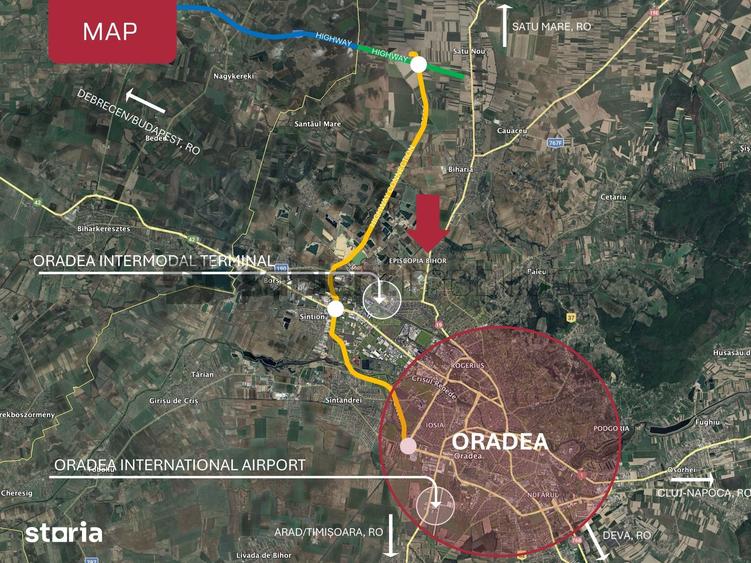 Sapient | Teren industrial-logistic in Episcopia, Oradea - 2
